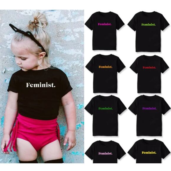 Toddler Feminist T-shirt | Chicgenes - Picture 2 of 3